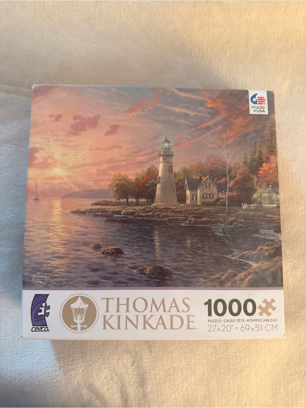 Thomas Kinkade Serenity Cove Puzzle - 1000 pieces